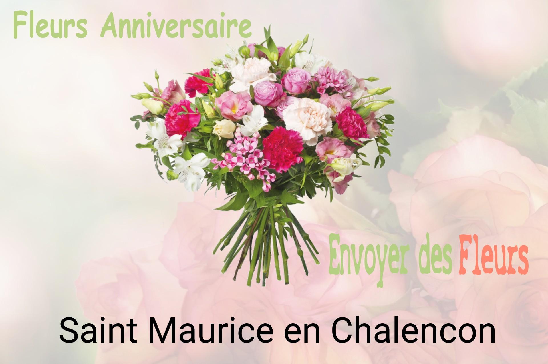 Bouquet de fleurs d’anniversaire livré à Saint-Maurice-en-Chalencon
